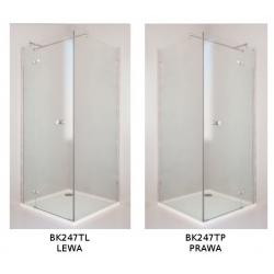 Kabina prysznicowa FRESH LINE 90x90x195 lewa Metal Hurt